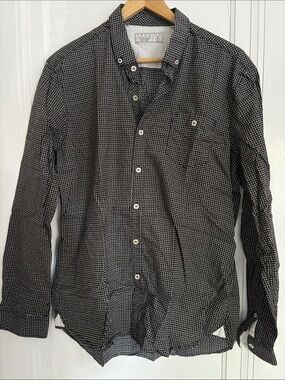 7 Diamonds Premium Long Sleeve Patterned Button-Down Shirt
